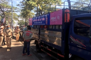 Đắk Nông: Bắt giữ xe vận chuyển bình Gas giả mạo thương hiệu của Công ty TNHH TOTALGAZ Việt Nam