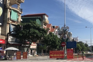 Hải Dương: Cách ly một cụm dân cư ở phố Ngô Quyền