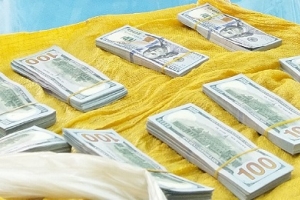 Phát hiện, bắt giữ 86.200 USD vận chuyển trái phép qua biên giới