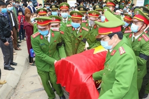 Thanh Hóa: Thăng bậc hàm Trung tá đối với Thiếu tá hy sinh khi đánh án ma túy