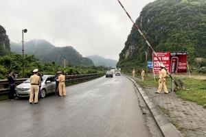 Thanh Hóa: Thành lập 7 chốt kiểm soát liên ngành tại các đầu mối giao thông để chống dịch