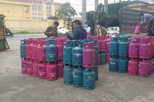 Thái Bình: Tạm giữ lượng lớn LPG chai không có hóa đơn, chứng từ
