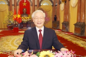 Tổng Bí thư, Chủ tịch nước Nguyễn Phú Trọng chúc Tết Tân Sửu 2021