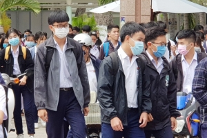 Ngày 17/2, học sinh tại tỉnh Sơn La đi học trở lại
