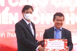 Trungnam Group: Lễ ra quân Dự án khu bến Cảng Cà Ná giai đoạn 1 tại Ninh Thuận