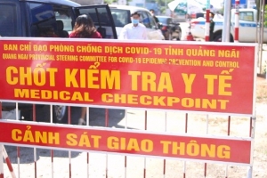 Quảng Ngãi: Tạm dừng tất cả chốt kiểm dịch