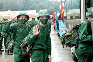 Yên Bái: 950 thanh niên lên đường nhập ngũ