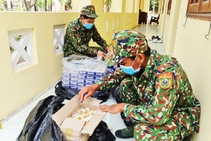 Biên phòng An Giang: Thu giữ lô hàng thuốc tân dược, thuốc lá ngoại nhập lậu
