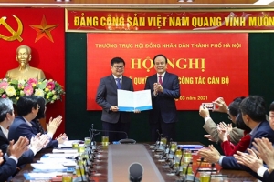Hà Nội: Bổ nhiệm Chánh Văn phòng Đoàn ĐBQH và HĐND thành phố
