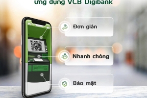Rút tiền tại ATM không cần dùng thẻ vật lý