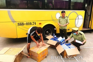 Lạng Sơn: Tạm giữ 1.600 tuýp kem bôi bệnh ngoài da nhập lậu