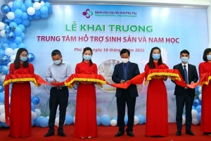 Bệnh viện Sản Nhi Phú Thọ: Khai trương Trung tâm hỗ trợ sinh sản và Nam học