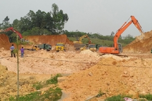 Bộ Tài nguyên và Môi trường kiểm tra việc khai thác khoáng sản tại Phú Thọ