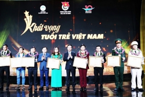 Vinh danh 10 gương mặt trẻ Việt Nam tiêu biểu năm 2020