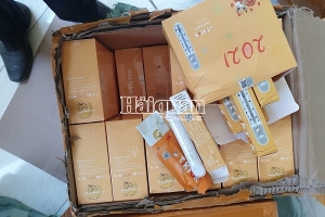 Lực lượng hải quan Lạng Sơn thu giữ lượng lớn hàng hóa nhập lậu