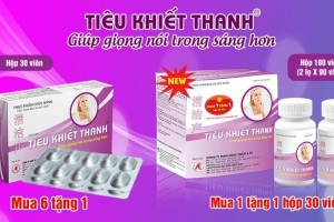 Khản tiếng, mất tiếng - Dùng ngay Tiêu Khiết Thanh để cải thiện