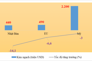 Tổng cục Hải quan: Kim ngạch xuất khẩu dệt may đạt 5,75 tỷ USD, giảm khoảng 200 triệu USD