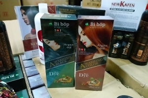 Sản phẩm “Dầu gội đầu nhãn hiệu Bi Bop” không được phép lưu thông trên thị trường