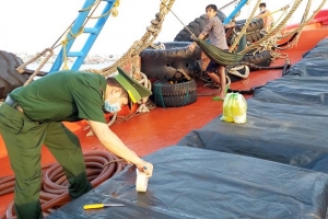 Biên phòng Kiên Giang: Bắt giữ vụ vận chuyển hơn 200 nghìn lít dầu DO không rõ nguồn gốc