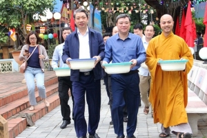 Thanh Hóa: Thả cá giống tái tạo và phát triển nguồn lợi thuỷ sản tại sông Mã