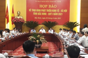 Bắc Ninh: Họp báo thường kỳ Quý I/2021