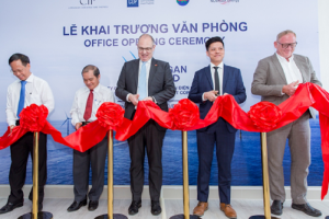 Dự án điện gió ngoài khơi La Gàn khai trương văn phòng tại Bình Thuận