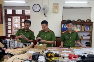 Thanh Hóa: Phát hiện kho thiết bị ‘cờ bạc bịp’ số lượng lớn