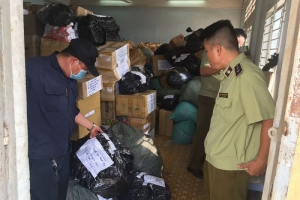 TP. HCM: Tiêu hủy gần 60.000 sản phẩm nhập lậu, giả mạo nhãn hiệu