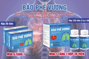 Giải pháp cải thiện viêm phổi ở người già nhờ Bảo Phế Vương