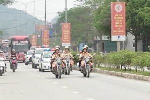 CSGT Cao Bằng: Ra quân bảo đảm trật tự an toàn dịp lễ 30/4 - 1/5