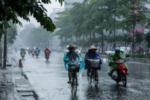 Dự báo thời tiết đêm 15 và ngày 16/4: Bắc Bộ và Bắc Trung Bộ có mưa rào và dông