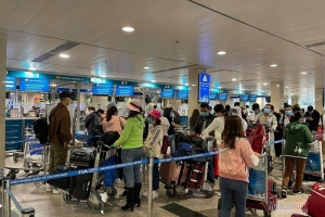 Lên phương án giảm ùn tắc dịp 30/4 - 1/5 tại sân bay Tân Sơn Nhất