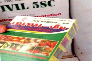 Bắt giữ lượng lớn thuốc bảo vệ thực vật không rõ nguồn gốc