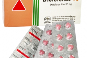 Thuốc Viên nén bao phim tan trong ruột Diclofenac 75 của Dược phẩm TW25 không đạt chất lượng