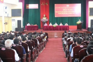 Hoằng Hóa (Thanh Hóa): Tiếp xúc cử tri của ứng cử viên đại biểu Quốc hội khóa XV, nhiệm kỳ 2021- 2026