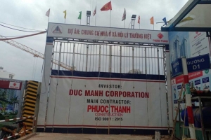 Khách hàng cẩn trọng khi giao dịch tại dự án Chung cư nhà ở xã hội Lý Thường Kiệt