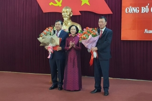 Ông Phạm Gia Túc giữ chức Bí thư Tỉnh ủy Nam Định
