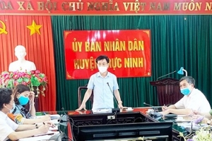 Nam Định: Thực hiện giãn cách xã hội toàn thị trấn Cổ Lễ (Trực Ninh)
