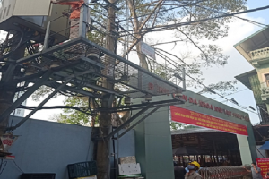 Công ty Điện lực Vĩnh Phúc đảm bảo cấp điện cho các cơ sở y tế, khu cách ly trên địa bàn