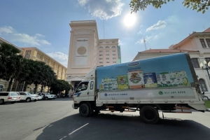 Angkormilk, công ty con của Vinamilk tại Campuchia hỗ trợ sữa cho người dân nước bạn chống Covid-19