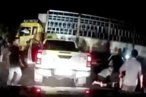 Hà Tĩnh: Dùng bàn chông, nổ súng vây bắt 2 đối tượng vận chuyển ma túy