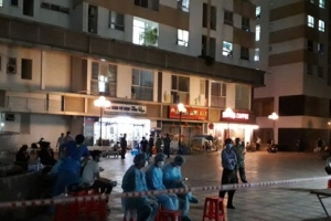 TP. HCM: Phong tỏa 1 lô chung cư ở quận 12 vì có trường hợp nghi nhiễm SARS-CoV-2