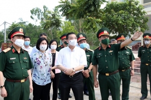 Hà Nội: Tiến hành san tải, giảm mật độ công dân trong khu cách ly