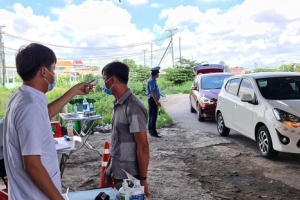 Long An: Kích hoạt 19 chốt kiểm soát sau khi phát hiện thêm 2 ca mắc Covid -19