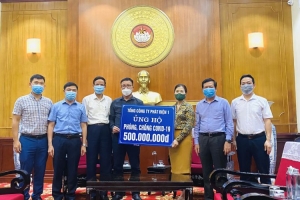 EVNGENCO1 ủng hộ 500 triệu đồng cho công tác phòng, chống dịch bệnh Covid-19