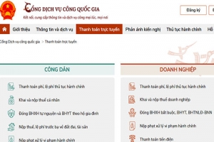 Tổng cục Thuế mở rộng dịch vụ thanh toán trực tuyến nghĩa vụ tài chính về đất đai của hộ gia đình, cá nhân