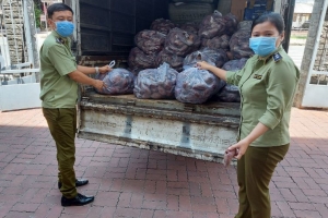 Long An: Đoàn Thanh niên Cục QLTT tỉnh triển khai chương trình hỗ trợ, tiêu thụ nông sản