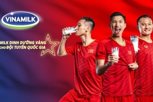 Vinamilk dinh dưỡng vàng cho Đội tuyển Việt Nam tại Vòng Loại World Cup 2022