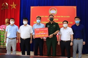 Lai Châu: Doanh nghiệp ủng hộ phòng, chống dịch Covid-19