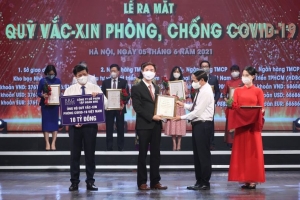Tập đoàn BRG và SeABank ủng hộ 20 tỷ đồng cho Quỹ vaccine phòng, chống Covid-19